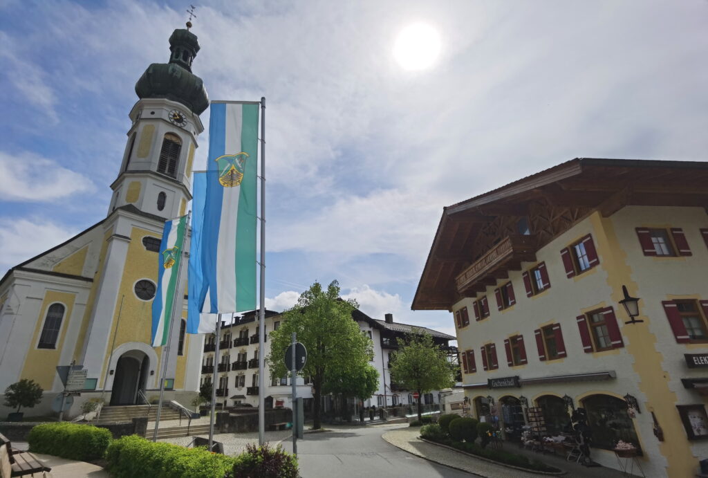 Die katholische Kirche St. Pankratius in Reit im Winkl