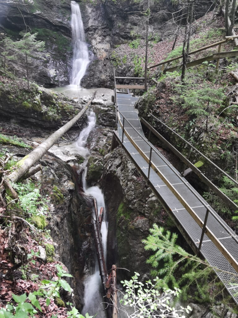 Das imposanteste Stück der Klausenbachklamm